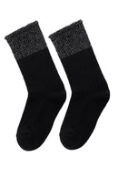 Women's Black Cotton Socks | Derimod