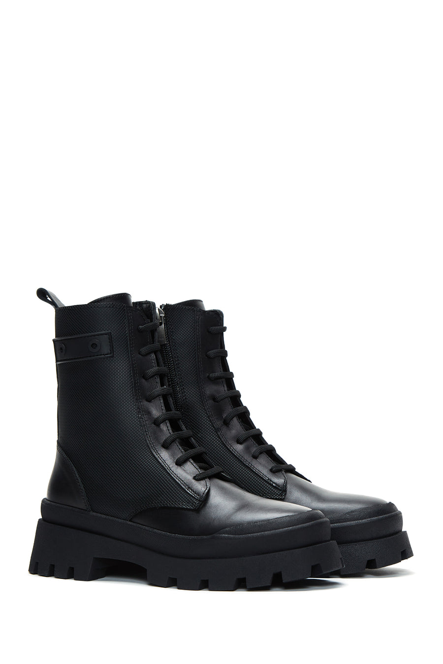 Women's Black Leather Boots