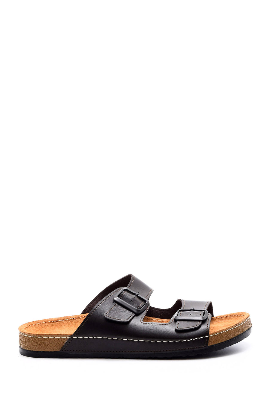 Men's Leather Slippers 19SFD350818 | Derimod