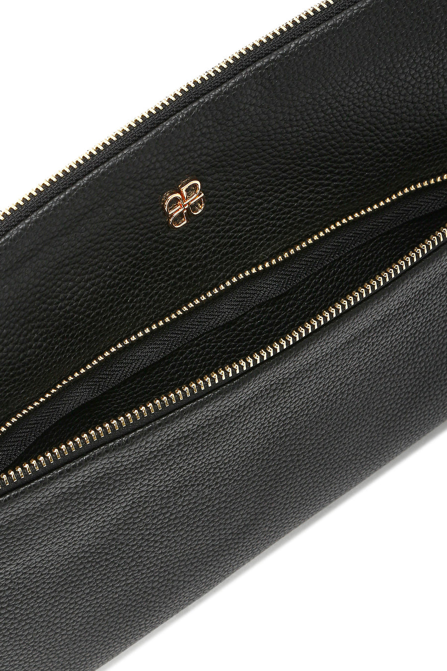 Women's Black Long Chain Strap Clutch Bag