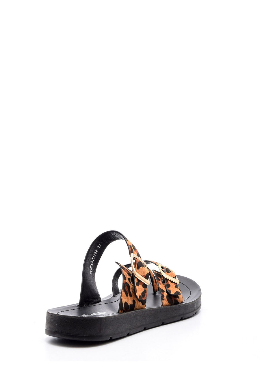 Women's Leopard Patterned Slippers