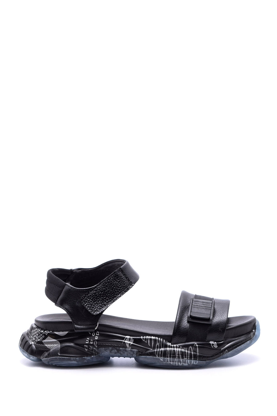 Women's Transparent Sole Sandals 19SFE223014 | Derimod