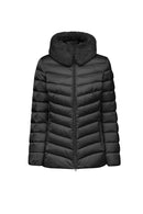 Geox Women's Black Bettanie Fur Detailed Coat | Derimod