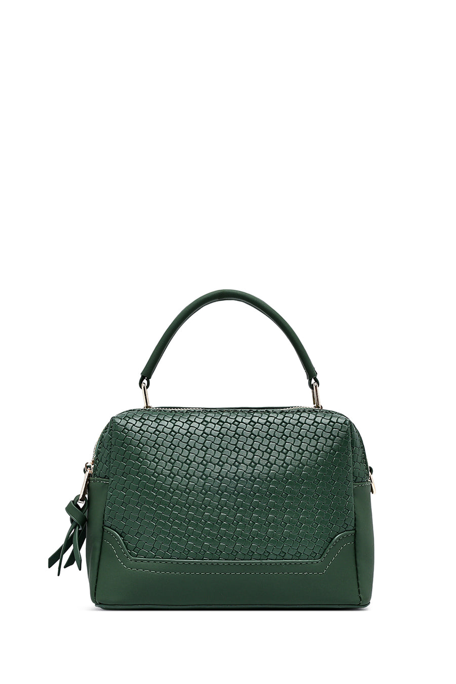 Women's Green Printed Long Shoulder Bag