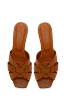 Woman Taba Leather Slipper | Derimod