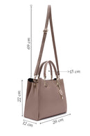 Women's Mink Long Strap Accessory Handbag | Derimod