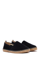 Erkek Lacivert Süet Espadril | Derimod