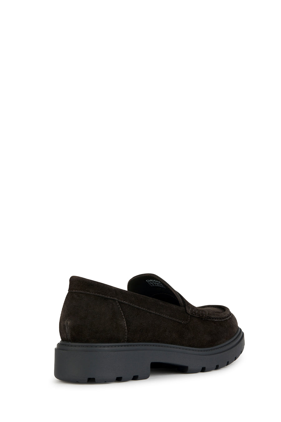 Geox Men's Brown Spherica Ec7 Suede Leather Casual Shoes