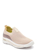 Kadın Renkli Çizgili Kumaş Sneaker | Derimod