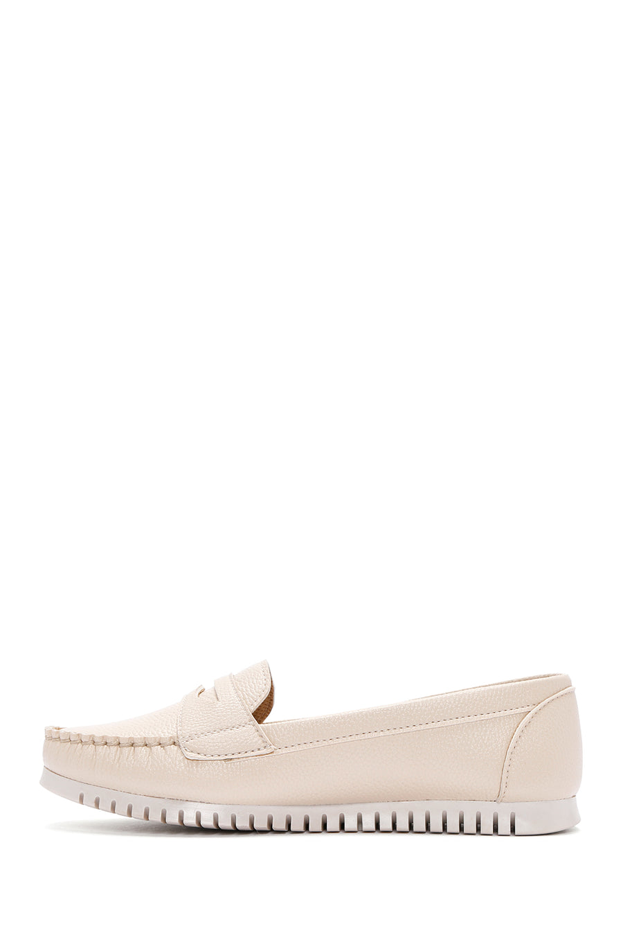Kadın Bej Loafer