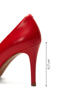 Women's Red Leather Stiletto | Derimod