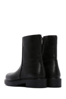 Women's Black Zippered Casual Boots | Derimod