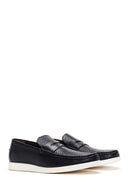 Erkek Deri Baskılı Loafer | Derimod