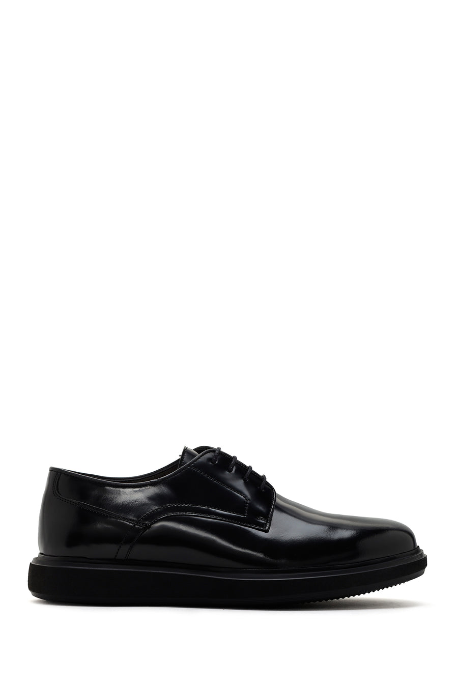 
Men's Black Leather Casual Shoes
 25SFD704322 | Derimod