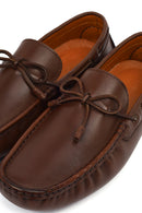 Erkek Kahverengi Deri Casual Loafer | Derimod