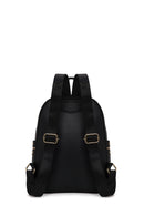 Woman Black Printed Backpack | Derimod