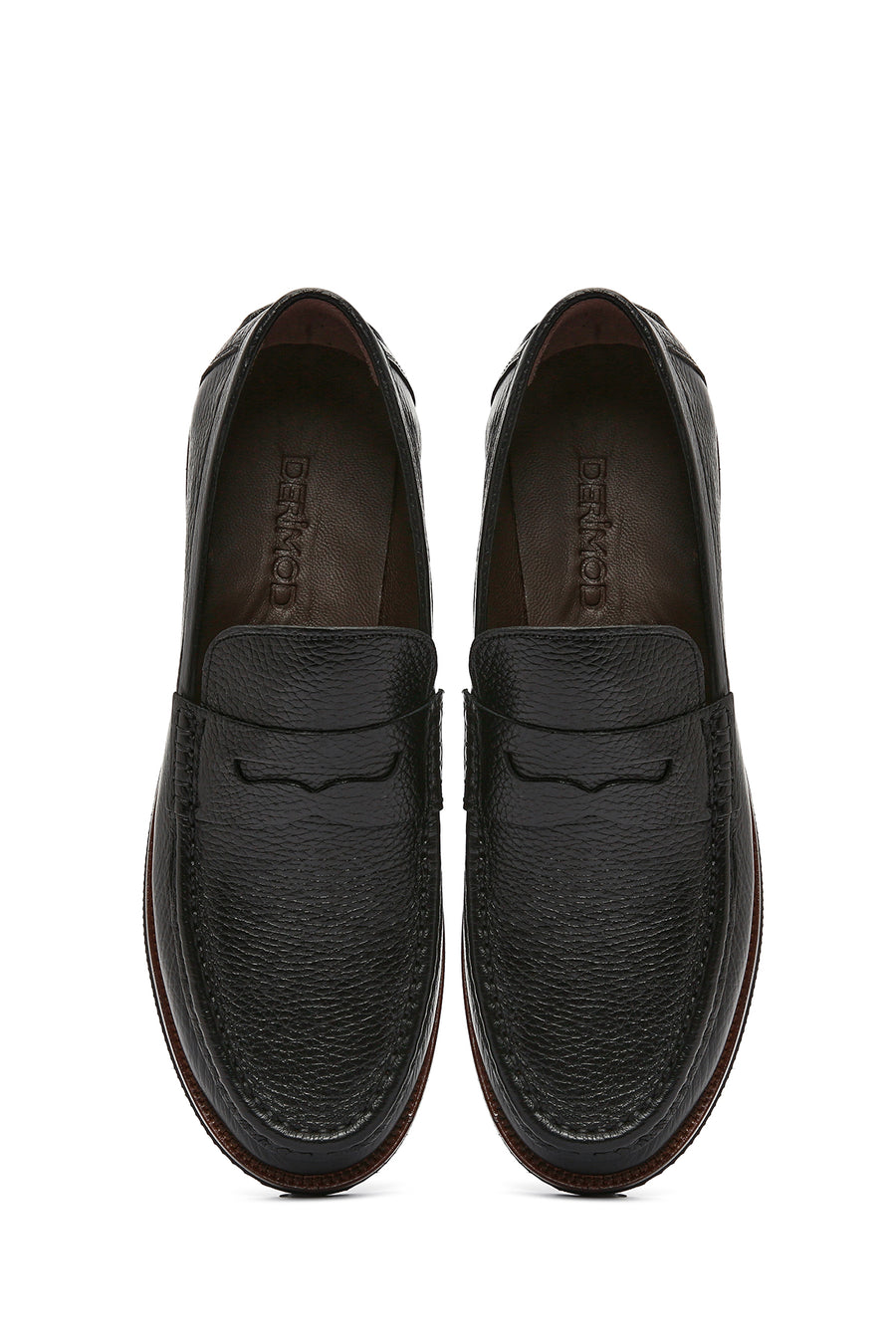 
Men's Black Leather Classic Loafer
