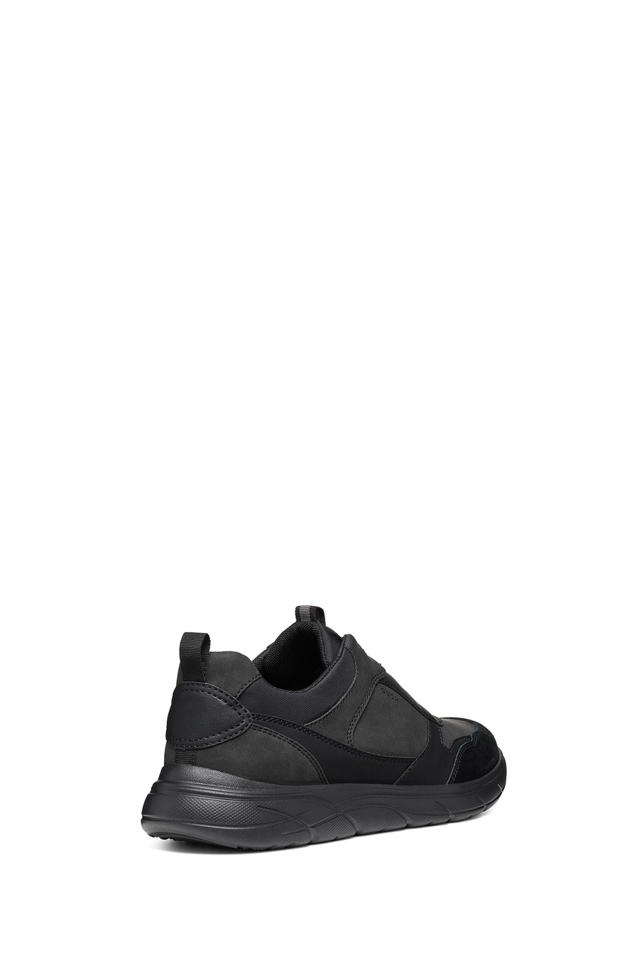 Geox Men's Black Portello Sneakers