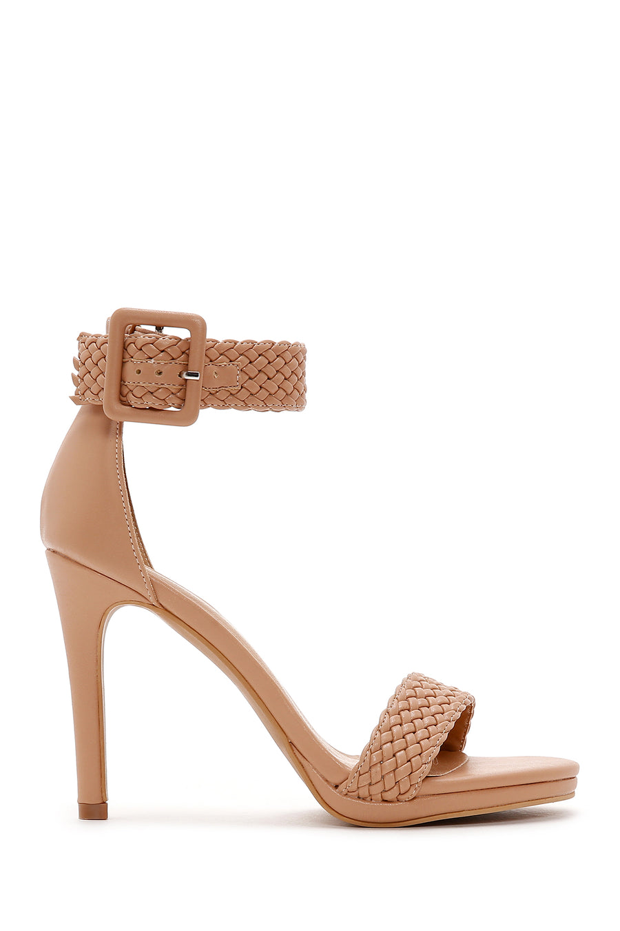 Women's Beige High Heel Sandals 23SFE471029 | Derimod