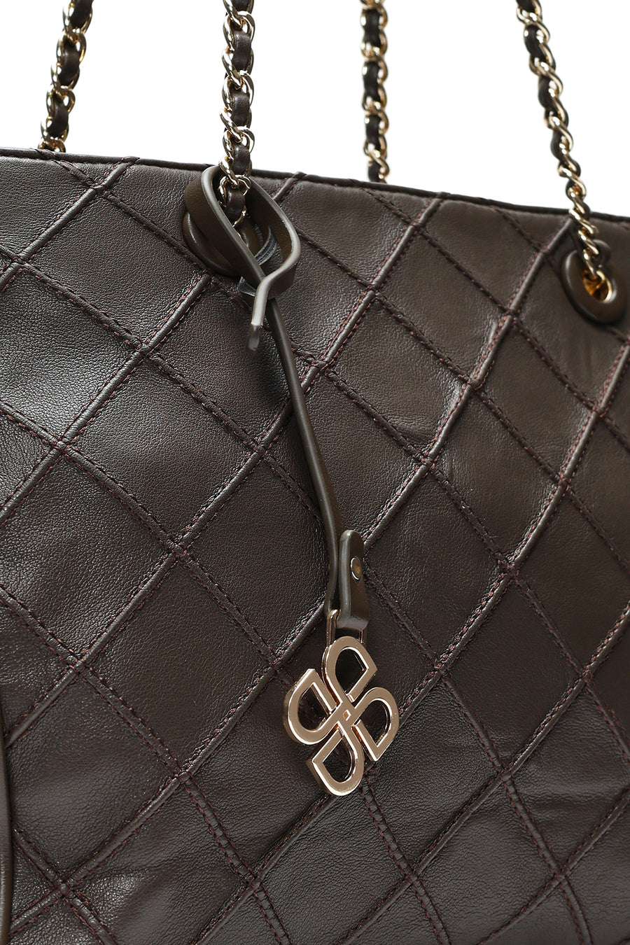 Women's Brown Long Strap Printed Shoulder Bag