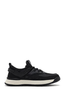 Men's Black Lace-Up Thick Sole Sneaker | Derimod