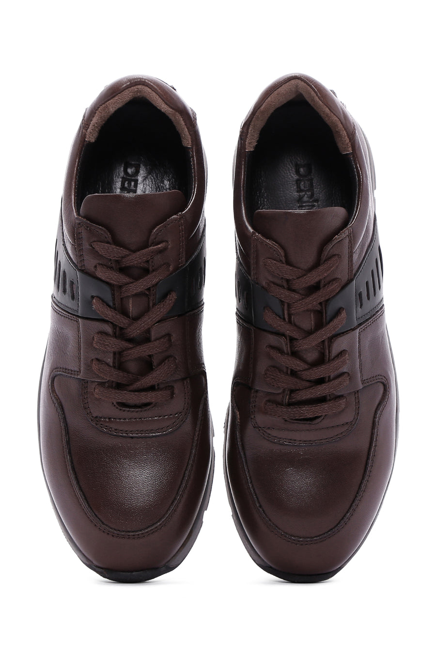 Men's Brown Leather Casual Sneaker