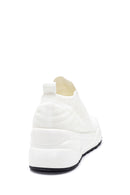 Women's White Thick Soled Sneaker | Derimod
