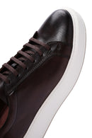 Men's Brown Leather Sneaker | Derimod