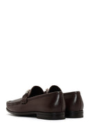 Men's Brown Leather Casual Loafer | Derimod