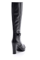 Women's Heeled Buckle Detailed Boots | Derimod