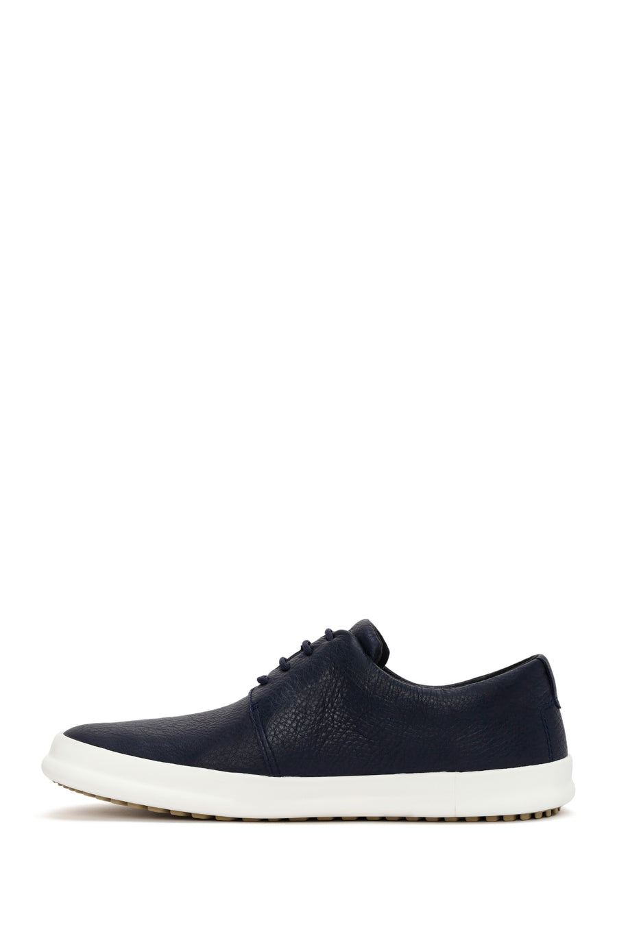 Camper Men's Navy Blue Chasis Lace-Up Leather Casual Shoes