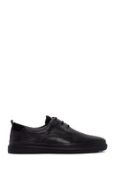 Derimod Fly Men's Black Lace-Up Leather Casual Shoes | Derimod