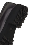 Male Black Leather Casual Loafer | Derimod