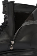 Men's Black Leather Boots | Derimod