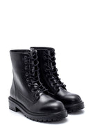 Women's Black Zippered Boots | Derimod