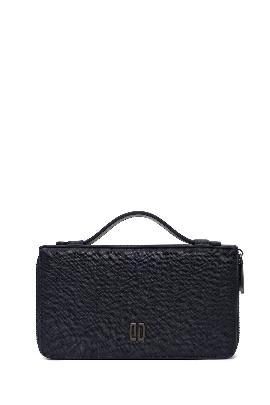 Male Navy Leather Wallet 000A2D361918 | Derimod