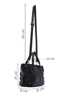 Women's Black Knitted Handbag | Derimod