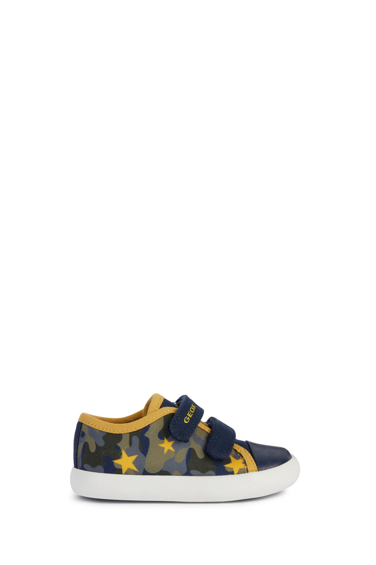 Geox Baby Boy Navy Blue Fabric Sneakers B451NB000AWCF42Q | Derimod