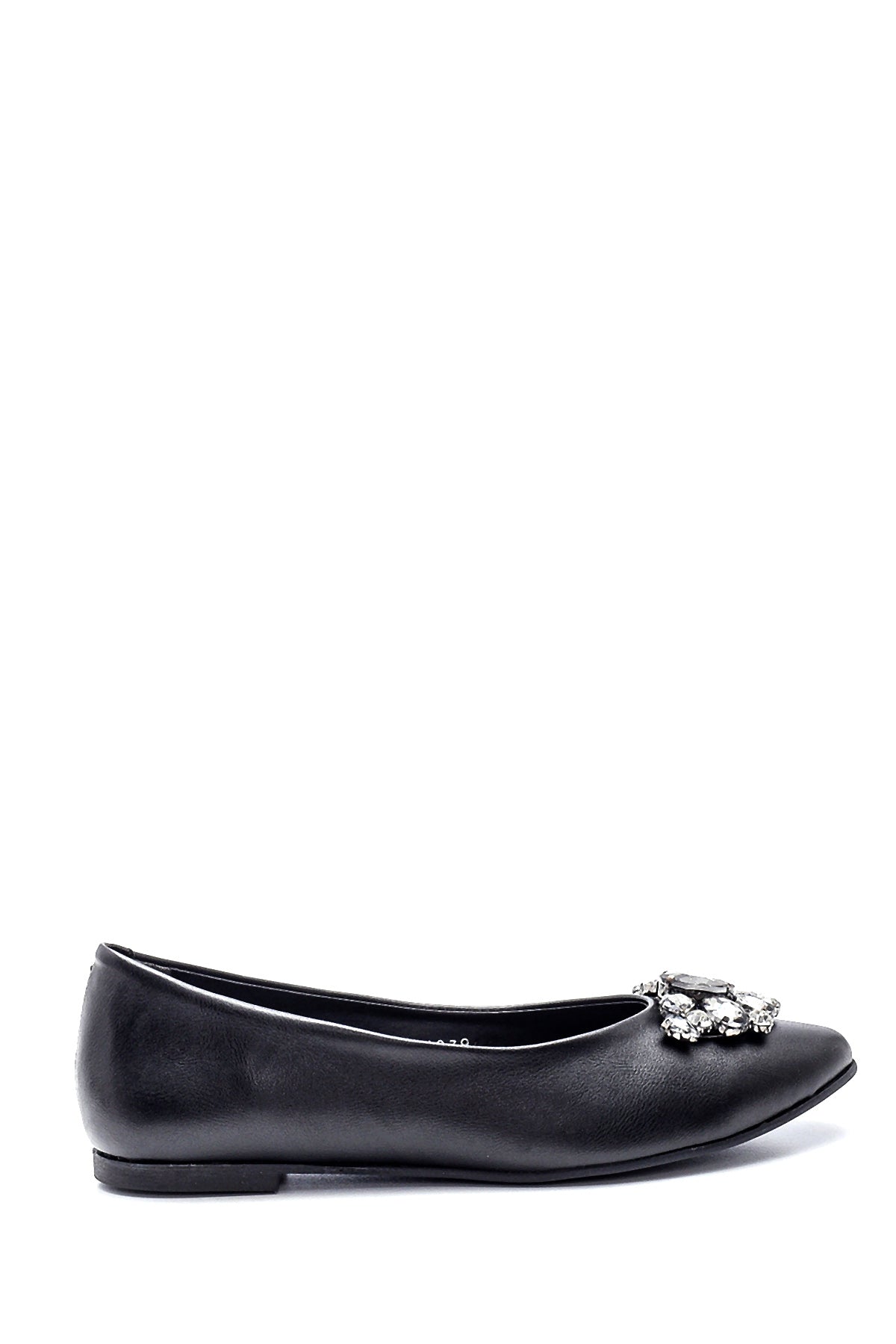 Women's Stone Detailed Ballerinas 21WFE403918 | Derimod