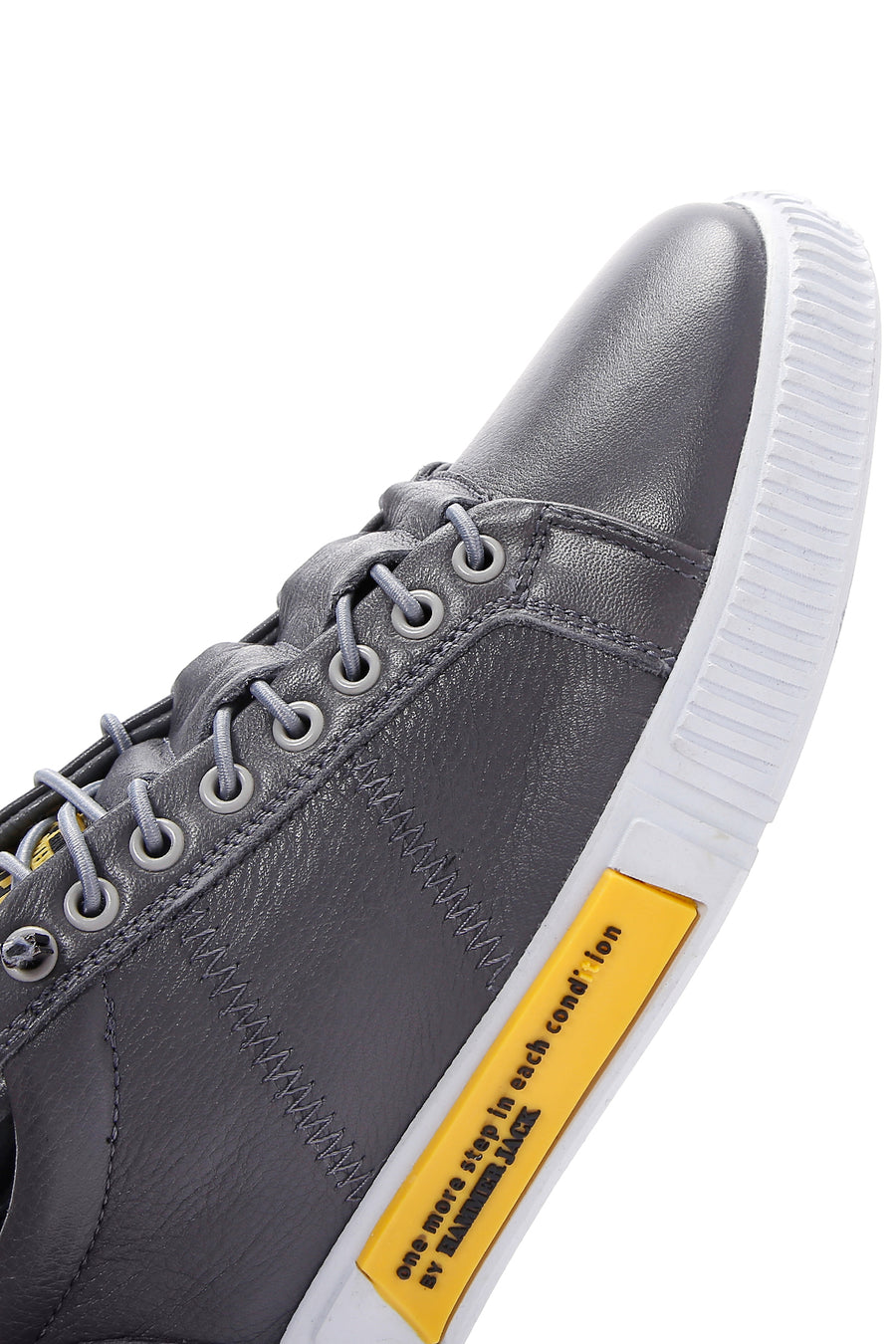 Hammer Jack Erkek Grı Toscana Deri Sneaker