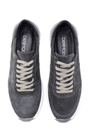 Erkek Deri Süet Sneaker | Derimod