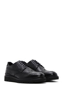 Men's Black Lace-up Leather Casual Shoes | Derimod