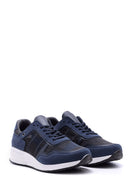 Men's High-Sole Leather Sneaker | Derimod