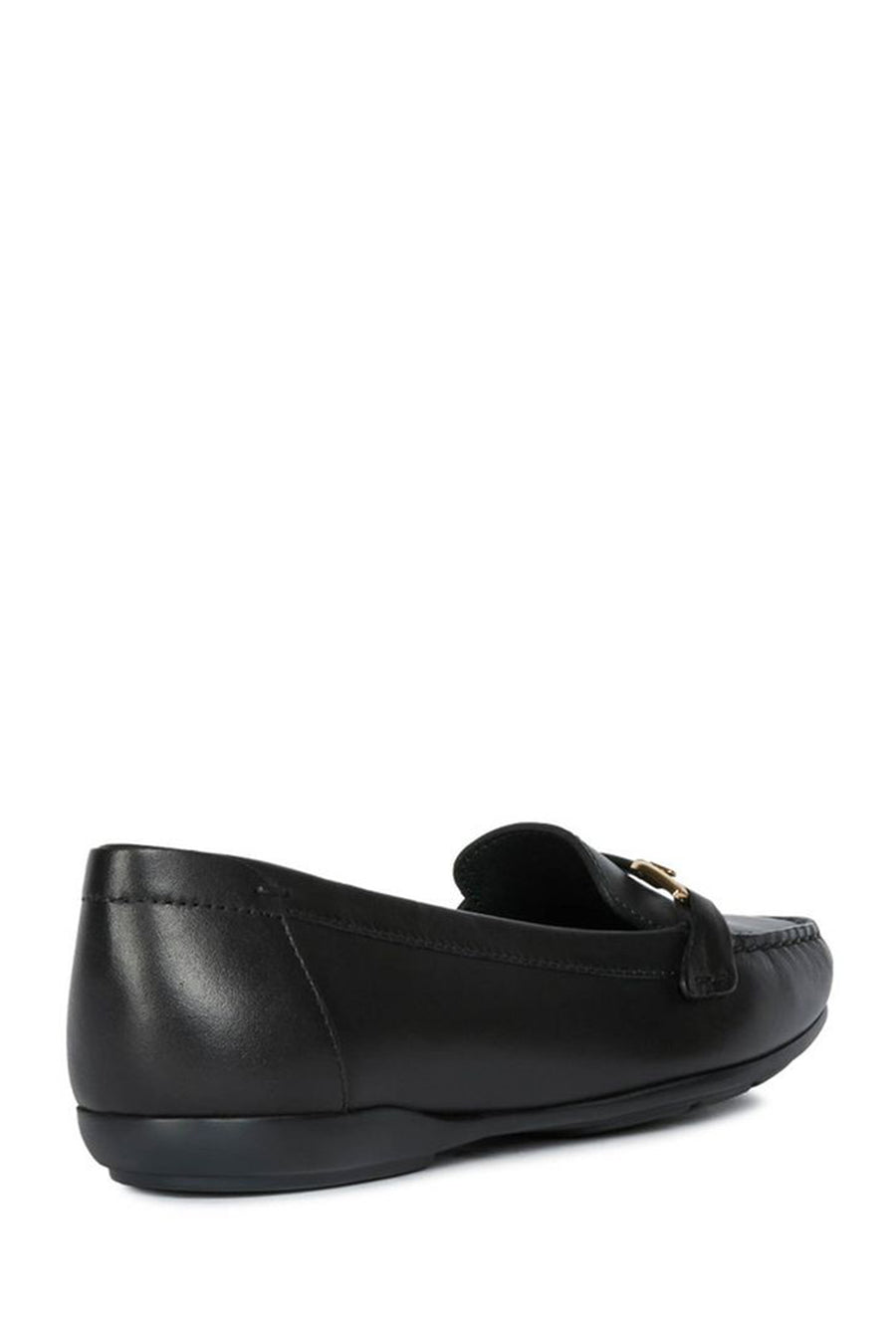 Geox Kadın Siyah Annytah Moc Deri Casual Loafer