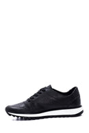 Men's Leather Perforated Sneaker | Derimod