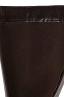Woman Brown Zip Closure Leather Boots | Derimod