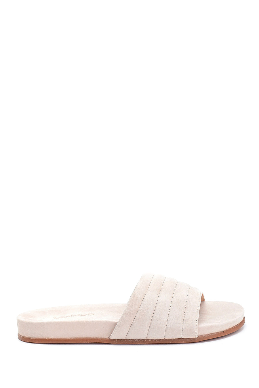 Women's Suede Leather Slippers 21SFD280010 | Derimod