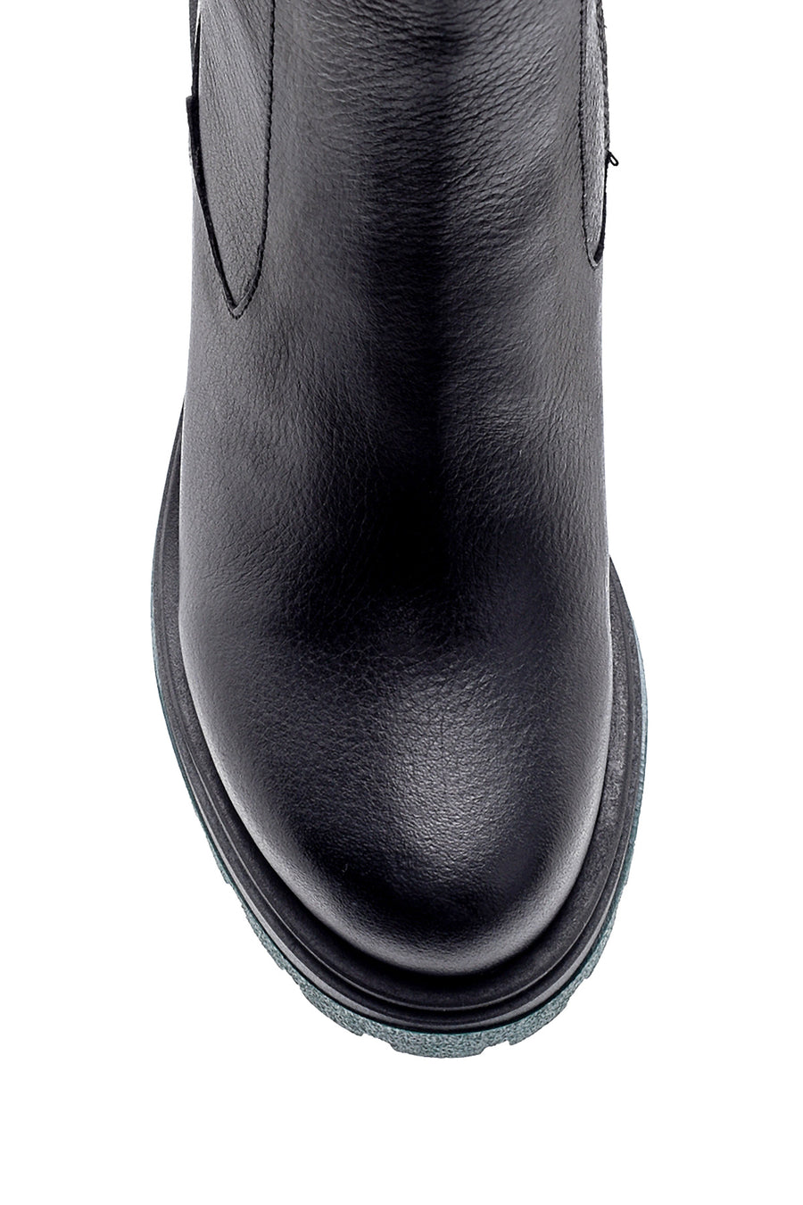 Women's Leather Heeled Boots