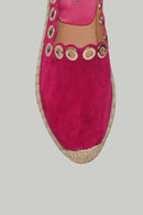 Pembe Kadın Espadril Terlik | Derimod