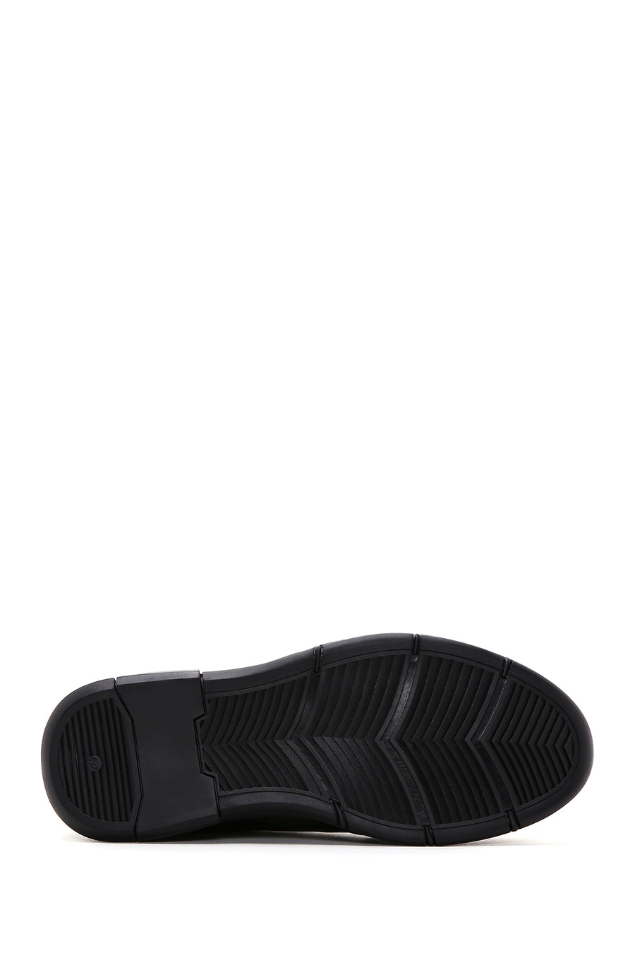 Men's Black Leather Casual Shoes